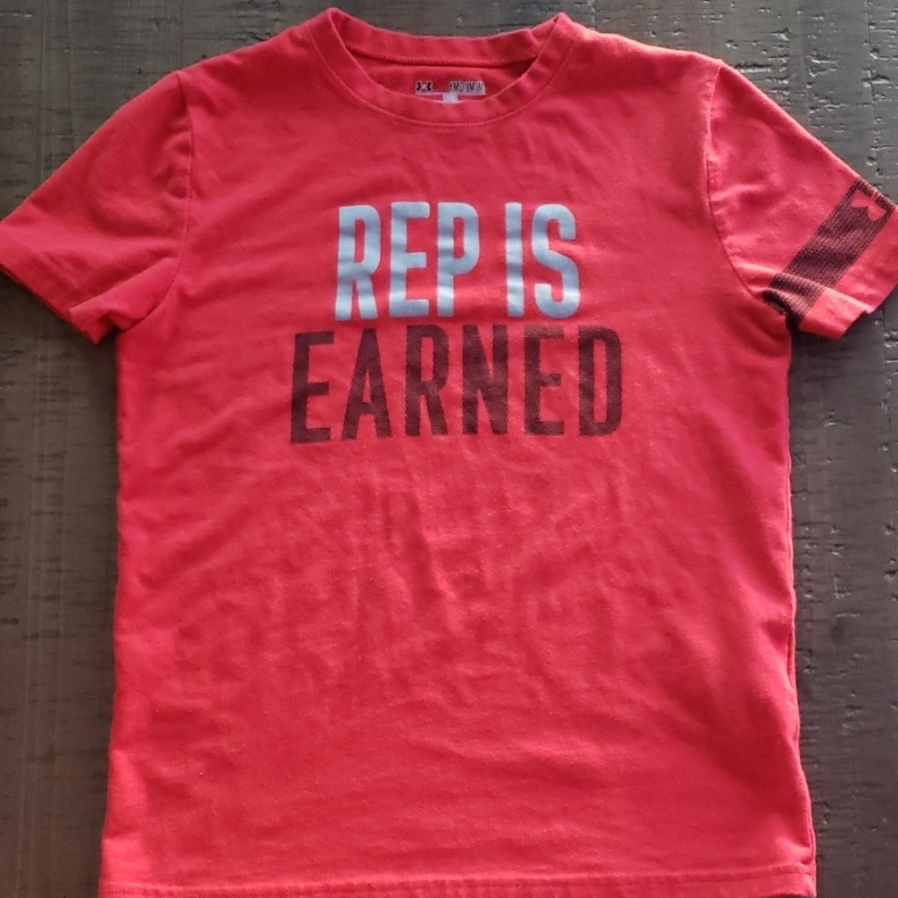 Under Armour "Rep is Earned" shirt